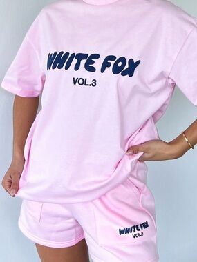 Vol.3 Pink Logo Tee Only S/M